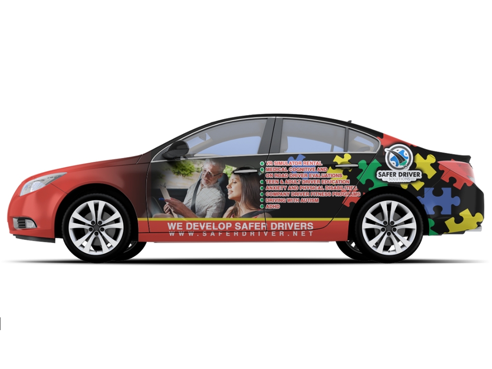 Driving with Special Needs logo design by Realistis