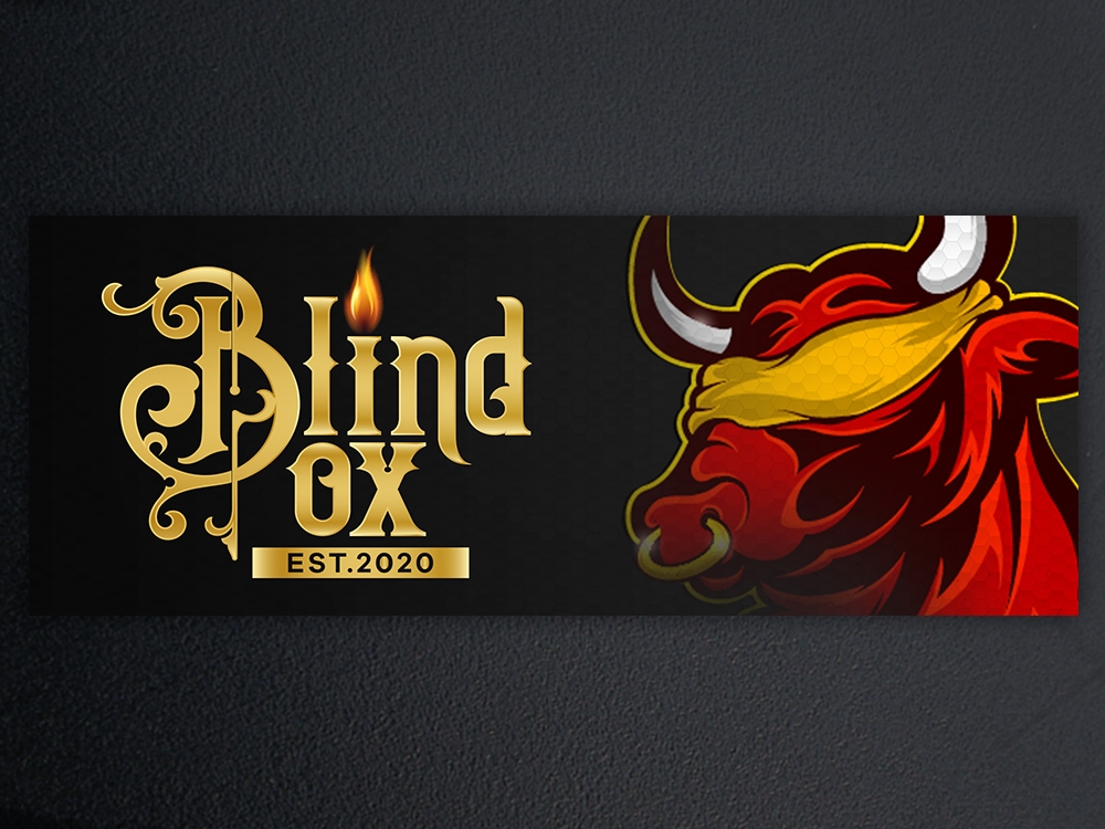 Blind Ox logo design by KHAI