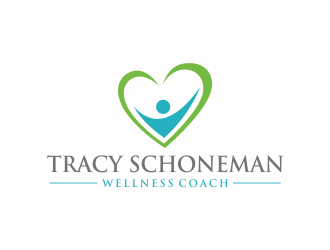 Tracy Schoneman Wellness Coach logo design by agus