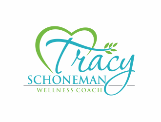 Tracy Schoneman Wellness Coach logo design by agus