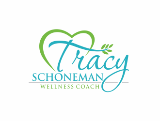 Tracy Schoneman Wellness Coach logo design by agus