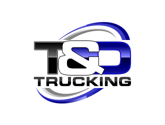 T&D Trucking logo design by ProfessionalRoy