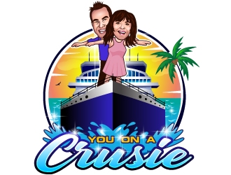 You on a Crusie logo design by Suvendu