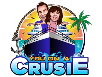 You on a Crusie logo design by Suvendu