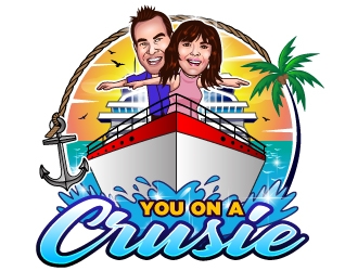 You on a Crusie logo design by Suvendu