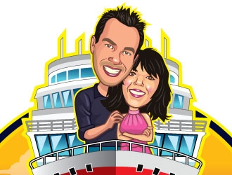 You on a Crusie logo design by invento