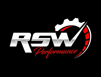 RSW Performance logo design by jaize