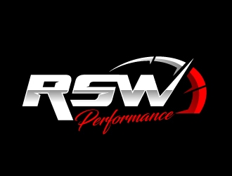 RSW Performance logo design by jaize