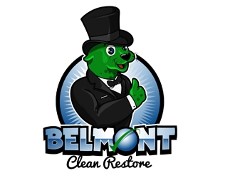 Belmont Clean   Restore logo design by DreamLogoDesign