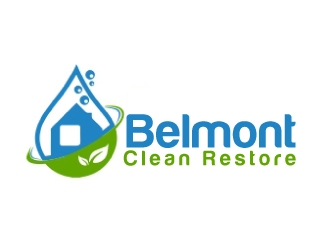Belmont Clean   Restore logo design by AamirKhan