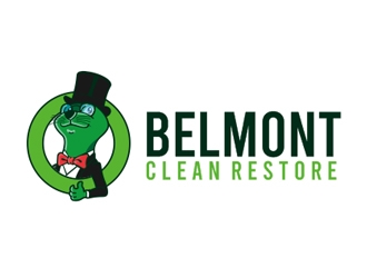 Belmont Clean   Restore logo design by rahmatillah11