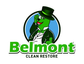 Belmont Clean   Restore logo design by aladi