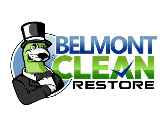 Belmont Clean   Restore logo design by veron