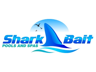 Shark Bait Pools and Spas logo design by uttam