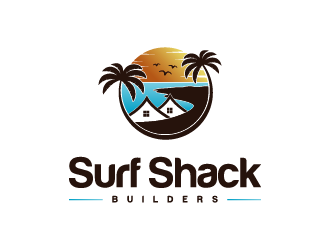 Surf Shack Builders logo design by Chlong2x