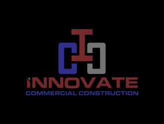 INNOVATE Commercial Construction logo design by Greenlight