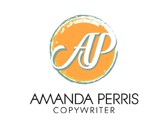 Amanda Perris - copywriter logo design by neonlamp