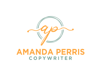 Amanda Perris - copywriter logo design by done
