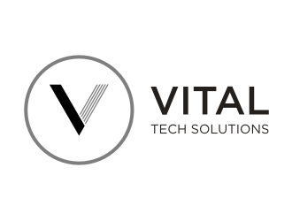 VITAL Tech Solutions logo design by restuti