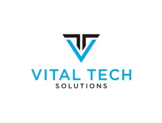 VITAL Tech Solutions logo design by sabyan