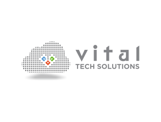 VITAL Tech Solutions logo design by goblin