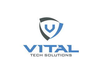 VITAL Tech Solutions logo design by YONK