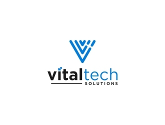 VITAL Tech Solutions logo design by CreativeKiller