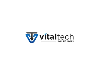 VITAL Tech Solutions logo design by CreativeKiller