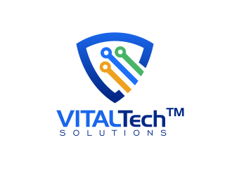VITAL Tech Solutions logo design by serprimero