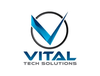 VITAL Tech Solutions logo design by J0s3Ph