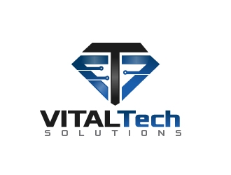 VITAL Tech Solutions logo design by art-design