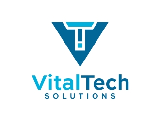 VITAL Tech Solutions logo design by excelentlogo