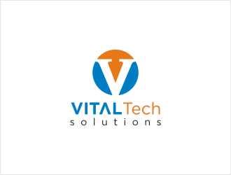VITAL Tech Solutions logo design by bunda_shaquilla