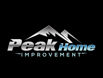 Peak Home Improvement logo design by DreamLogoDesign