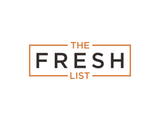 The Fresh List logo design by BlessedArt