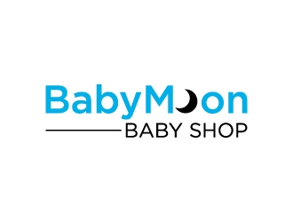 BabyMoon Baby Shop logo design by aryamaity