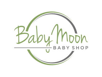 BabyMoon Baby Shop logo design by nurul_rizkon