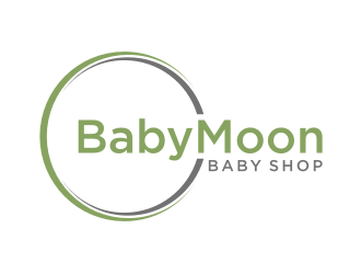 BabyMoon Baby Shop logo design by nurul_rizkon