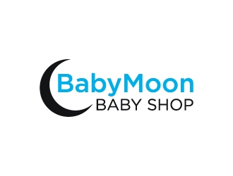 BabyMoon Baby Shop logo design by aryamaity