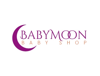 BabyMoon Baby Shop logo design by aryamaity