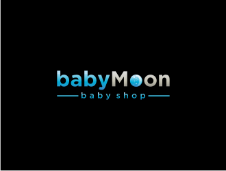 BabyMoon Baby Shop logo design by sodimejo