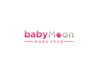BabyMoon Baby Shop logo design by sodimejo