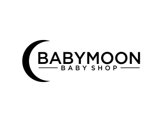 BabyMoon Baby Shop logo design by oke2angconcept