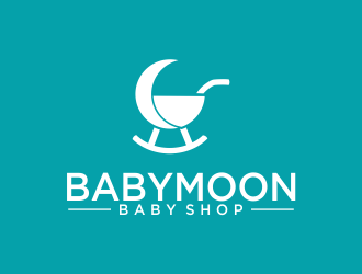 BabyMoon Baby Shop logo design by oke2angconcept