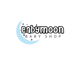 BabyMoon Baby Shop logo design by webmall