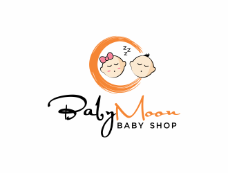 BabyMoon Baby Shop logo design by hopee