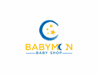 BabyMoon Baby Shop logo design by hopee