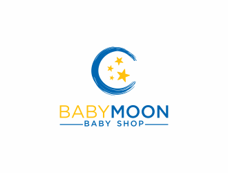 BabyMoon Baby Shop logo design by hopee