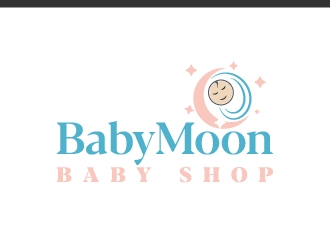 BabyMoon Baby Shop logo design by aryamaity