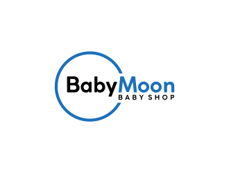 BabyMoon Baby Shop logo design by RIANW